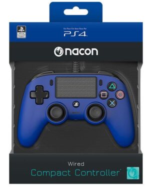 Controller Nacon Wired Blue - PlayStation 4