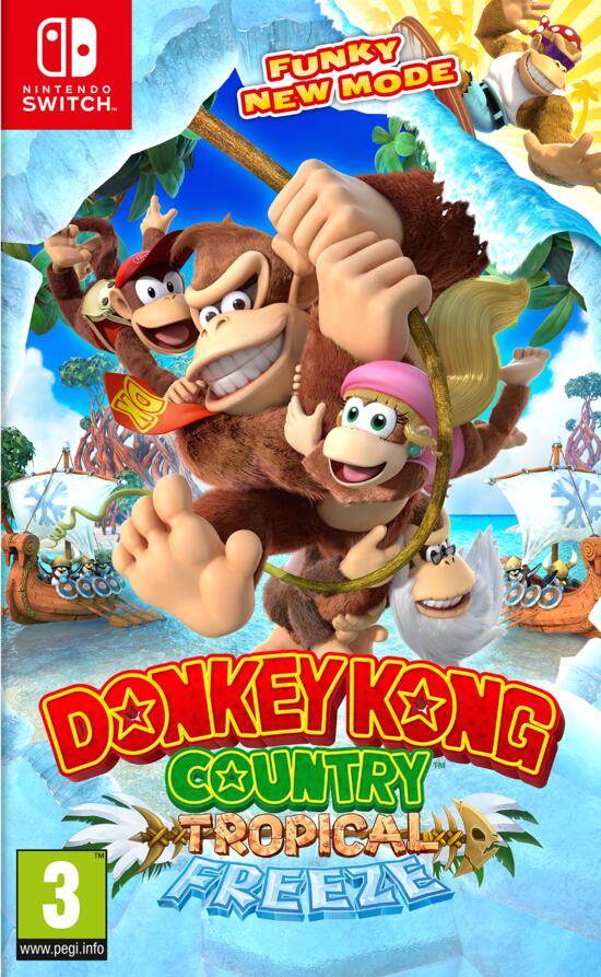 Donkey Kong Country Tropical Freeze - Nintendo Switch