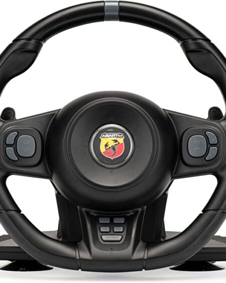 Volante Abarth gaming wheel PS4 Pc (Ps5 in retrocompatibilità)